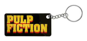 Pulp Fiction Logo Keychain